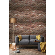 10x 3D öntapadó régi tégla design puha hab tapéta készlet, 70cm x 77cm x 6 mm Alapértelmezett cím Alessandro Design