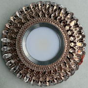 Spot LED ORBITA, 5W, Rotund, Lumina Rece / Calda, Bronz Antichizat, Rasina si Sticla Spot LED Default Title Alessandro Design