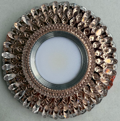 Spot LED ORBITA, 5W, Rotund, Lumina Rece / Calda, Bronz Antichizat, Rasina si Sticla Spot LED Default Title Alessandro Design