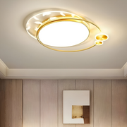 Lorenzo LED csillár távirányítóval, 40 W, szabályozható, arany, fém és akril, 3000K/4000K/6000K LED csillárok távirányítóval Alapértelmezett cím Alessandro Design