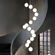 Függő csillár, 25 gömb XE27, arany, állítható magasságú modern csillárok alapértelmezett cím Alessandro Design