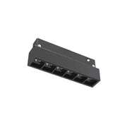 Mágneses LED-rács, fix, 6W, semleges fény, süllyesztett, fekete LED-es termékek Alapértelmezett cím Alessandro Design