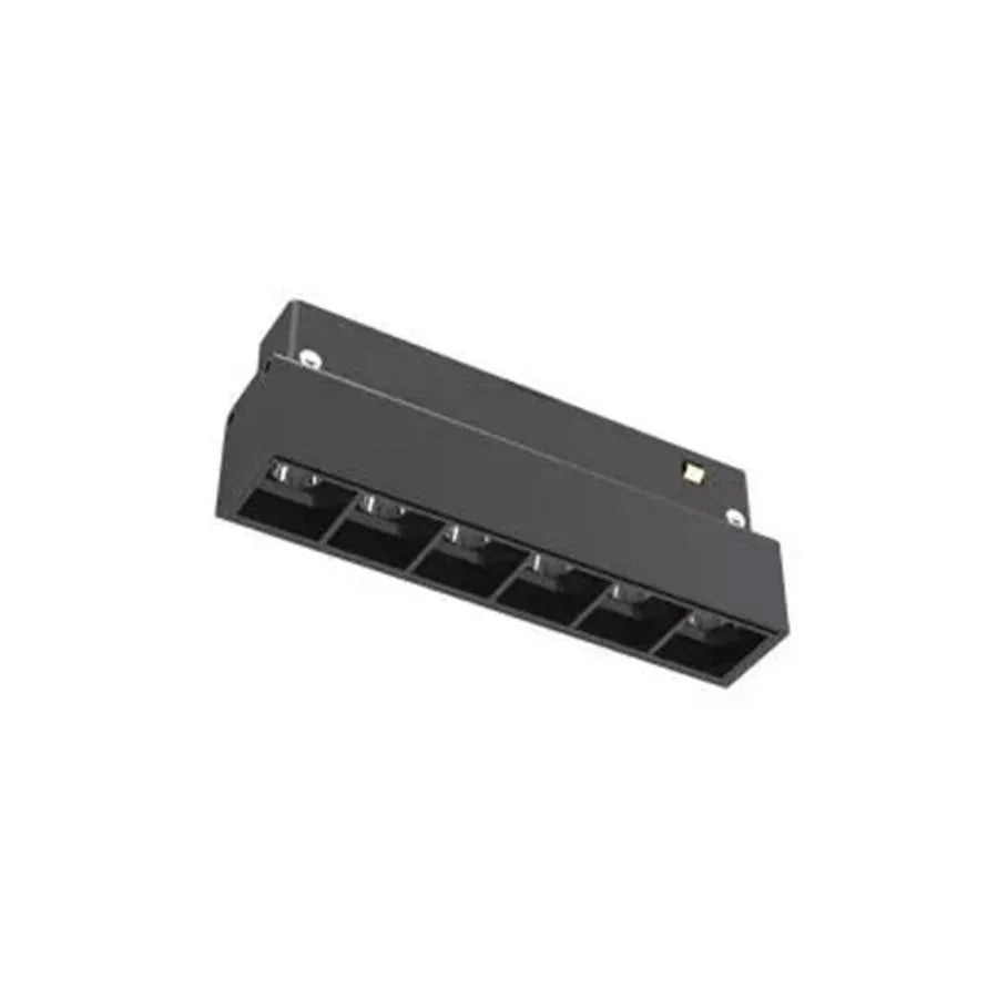 Mágneses LED-rács, fix, 6W, semleges fény, süllyesztett, fekete LED-es termékek Alapértelmezett cím Alessandro Design
