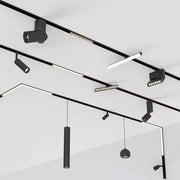 Mágneses LED-rács, fix, 6W, semleges fény, süllyesztett, fekete LED-es termékek Alapértelmezett cím Alessandro Design