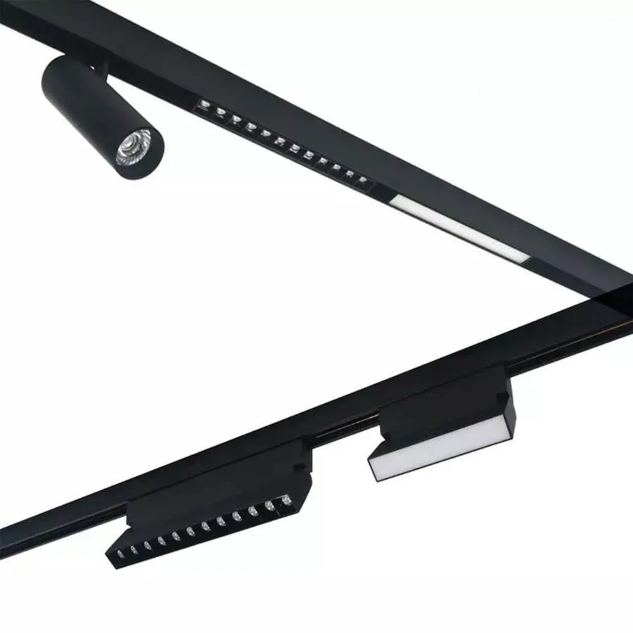 Mágneses LED rács, állítható, 6 W, semleges fény, süllyesztett, fekete LED-es termékek Alapértelmezett cím Alessandro Design