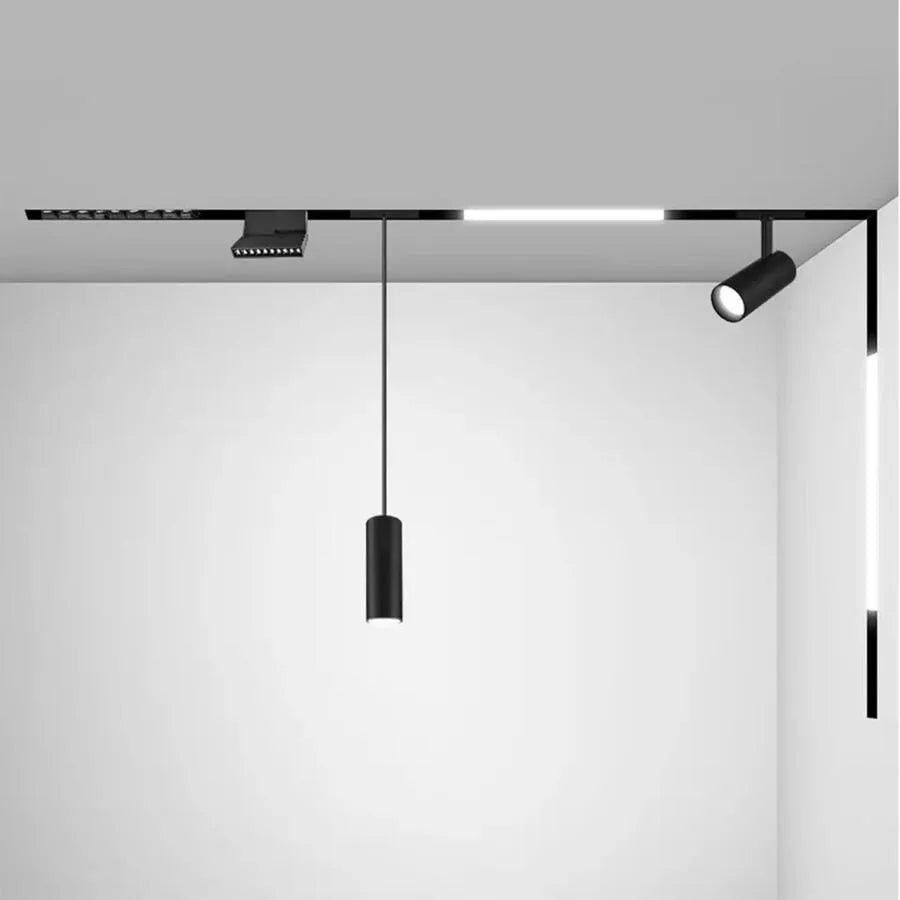 Mágneses LED rács, állítható, 6 W, semleges fény, süllyesztett, fekete LED-es termékek Alapértelmezett cím Alessandro Design