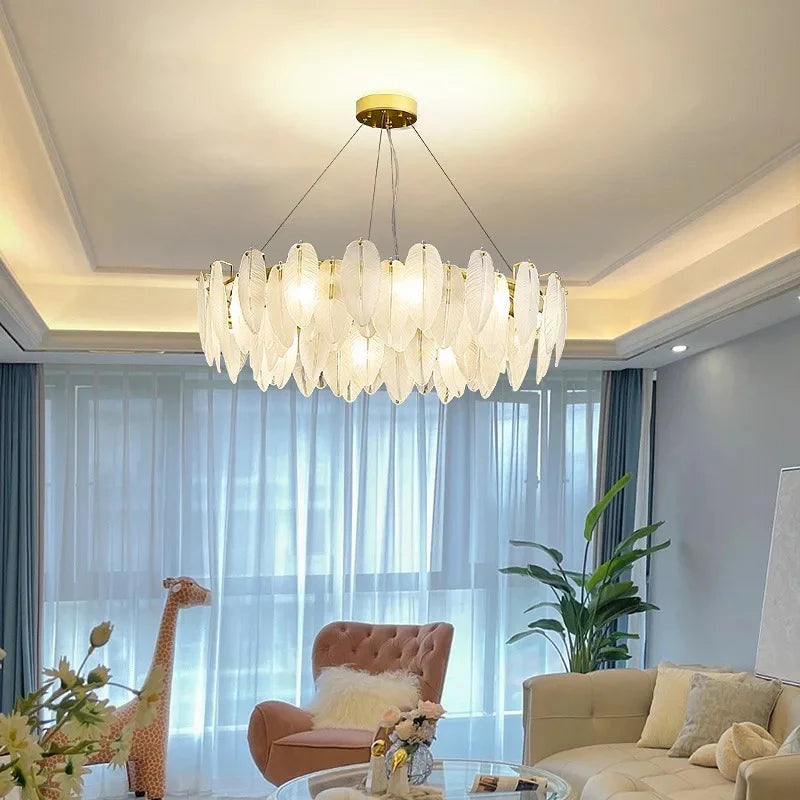 Candelabru Cristal VICOMTE Pepito, 5x E14, Diametru 42cm, Auriu, Inaltime Reglabila Candelabre Moderne Default Title Alessandro Design