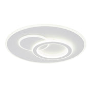 LED-es csillár távirányítóval NOLUX 34W, Kerek, Hideg/Meleg/Semleges fény, Szabályozható, Fehér LED-es csillárok távirányítóval Alapértelmezett cím Alessandro Design