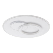 LED-es csillár távirányítóval NOLUX 34W, Kerek, Hideg/Meleg/Semleges fény, Szabályozható, Fehér LED-es csillárok távirányítóval Alapértelmezett cím Alessandro Design
