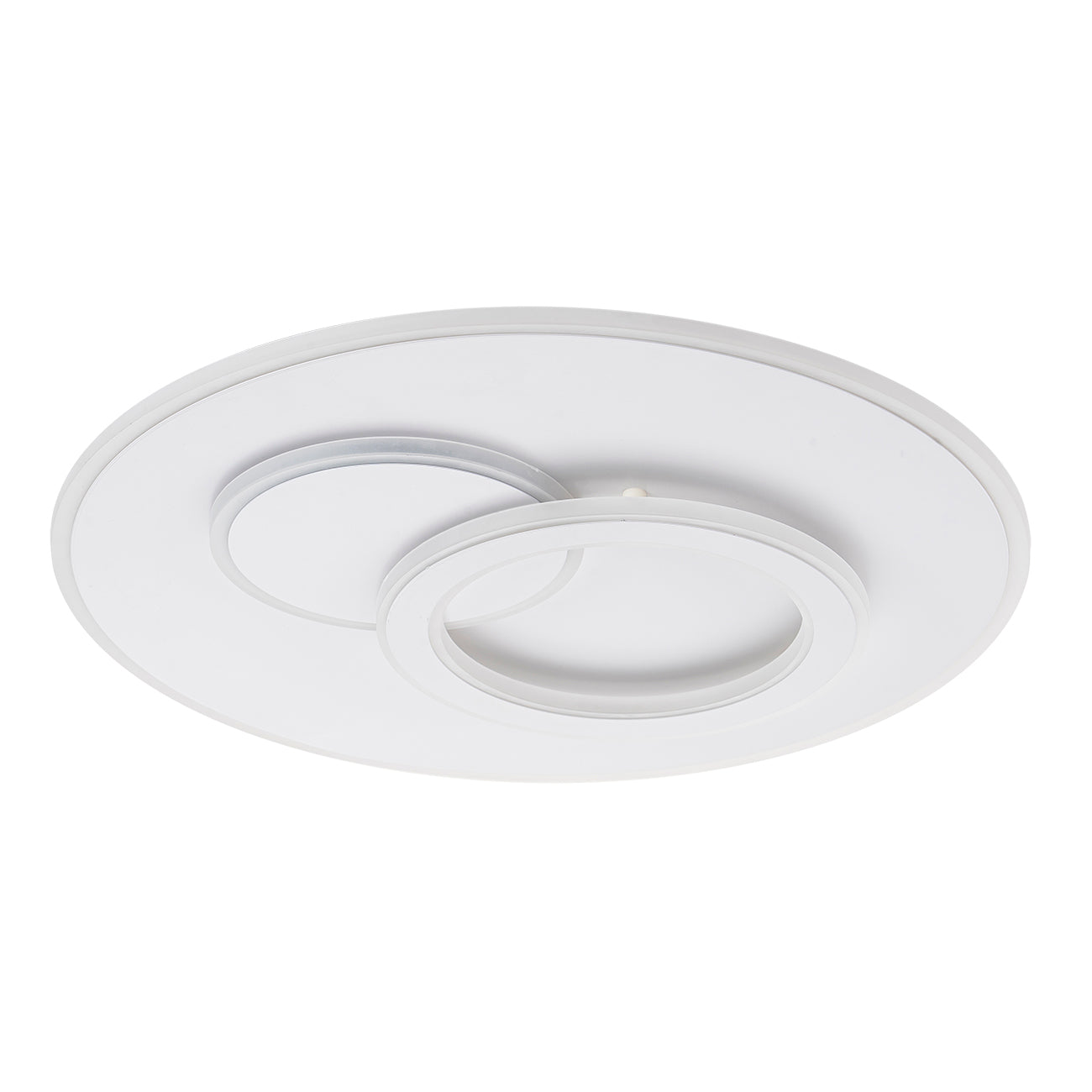 LED-es csillár távirányítóval NOLUX 34W, Kerek, Hideg/Meleg/Semleges fény, Szabályozható, Fehér LED-es csillárok távirányítóval Alapértelmezett cím Alessandro Design