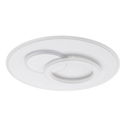 LED-es csillár távirányítóval NOLUX 34W, Kerek, Hideg/Meleg/Semleges fény, Szabályozható, Fehér LED-es csillárok távirányítóval Alapértelmezett cím Alessandro Design