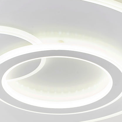 LED-es csillár távirányítóval NOLUX 34W, Kerek, Hideg/Meleg/Semleges fény, Szabályozható, Fehér LED-es csillárok távirányítóval Alapértelmezett cím Alessandro Design
