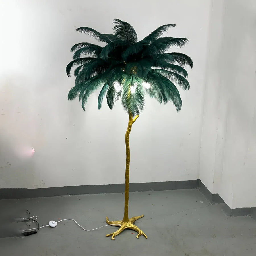 Pene Politia lámpa 1xE27 170 cm Sötétzöld ernyők és lámpák Alapértelmezett cím Alessandro Design