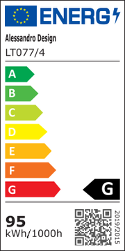 LED csillár távirányítóval és kristály NOVA RHOMBA RGB 95W, 4 négyzet, hideg/meleg/semleges fény, szabályozható, fényes króm LED csillárok és kristályok Alapértelmezett cím Alessandro Design