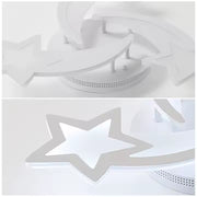 LED-es csillár távirányítóval IPOMOEA 51W, 3 csillag, hideg/meleg/semleges fény, szabályozható, fehér LED-es csillár távirányítóval Alapértelmezett cím Alessandro Design