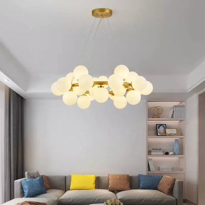 Arianna 25x G9 fehérarany csillár alapértelmezett cím Alessandro Design