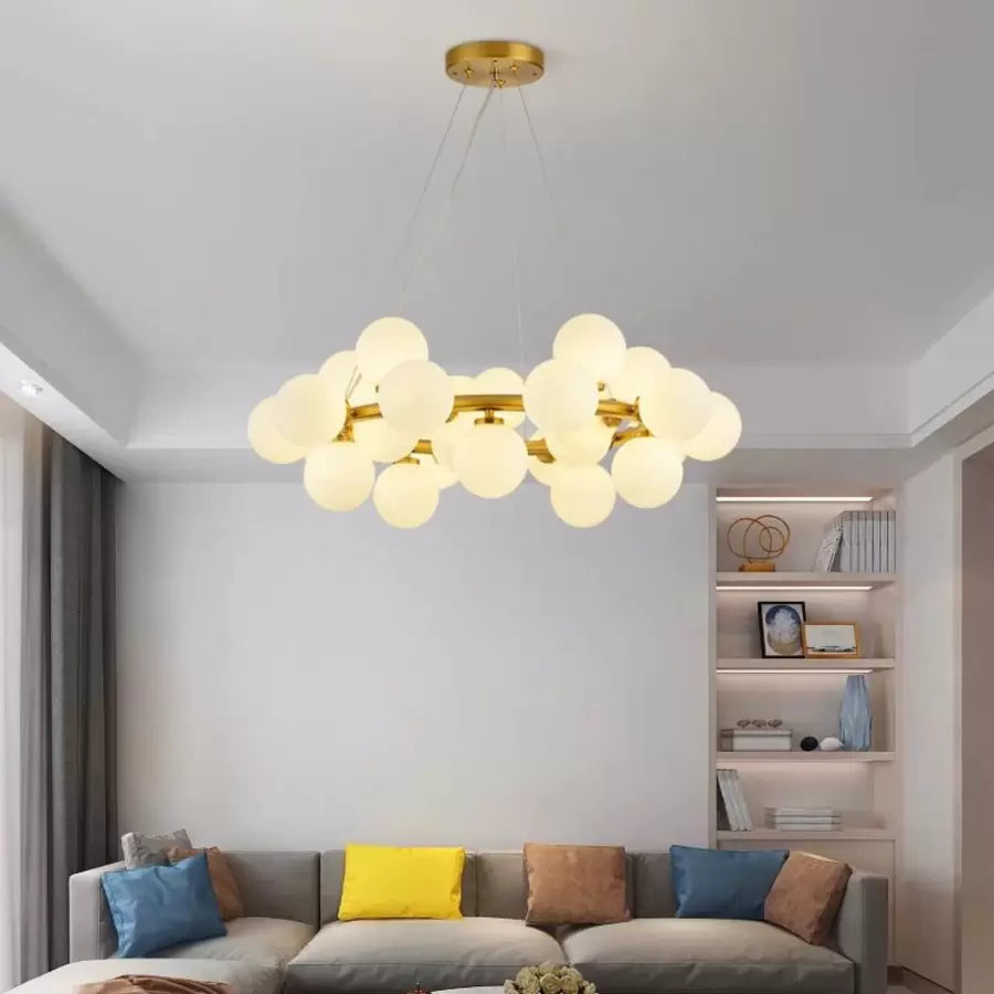 Arianna 25x G9 fehérarany csillár alapértelmezett cím Alessandro Design
