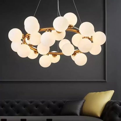 Arianna 25x G9 fehérarany csillár alapértelmezett cím Alessandro Design