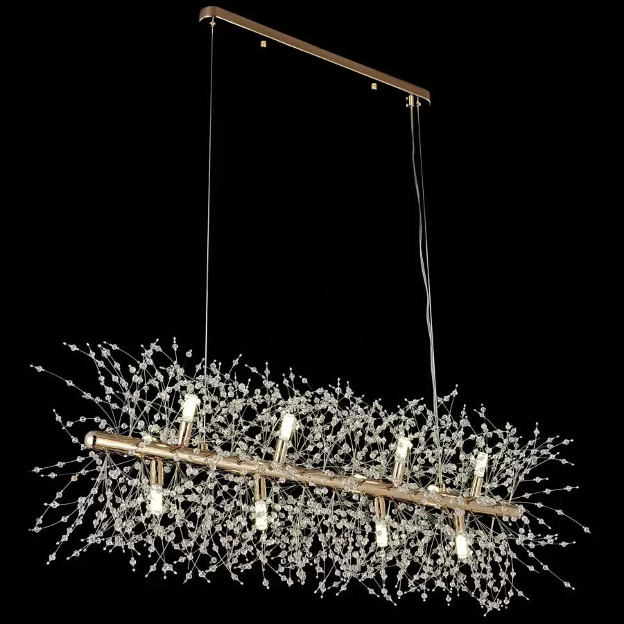 Lachlan kristálycsillár 8x G9 arany modern csillárok alapértelmezett cím Alessandro Design