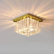 Crystal csillár MARTINEZ Lineáris Luxe, Átmérő 35cm, 4x E14, Fényes Arany Modern Kandeláber Alapértelmezett cím Alessandro Design