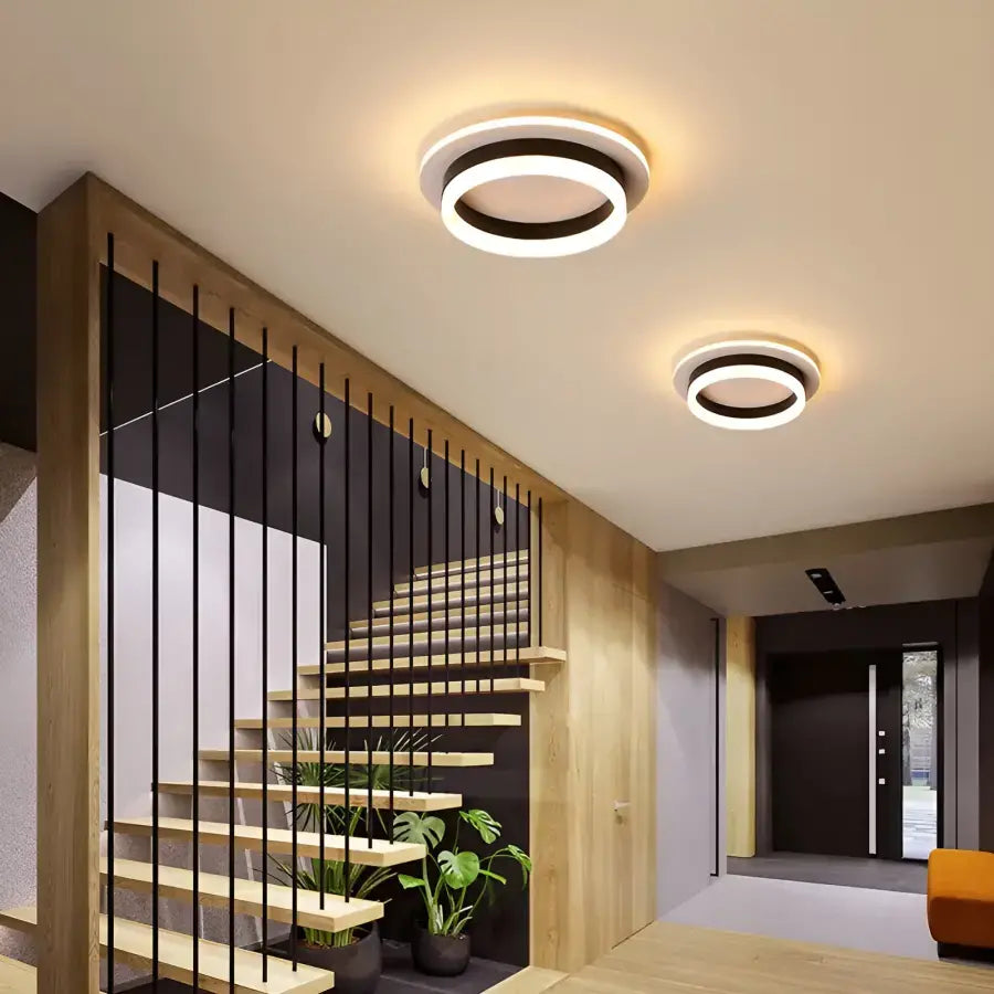 LED csillár SOLENA ROTONDA 13W, átmérő 25 cm, hideg/meleg/semleges fény, fekete fehér LED csillárok alapértelmezett cím Alessandro Design