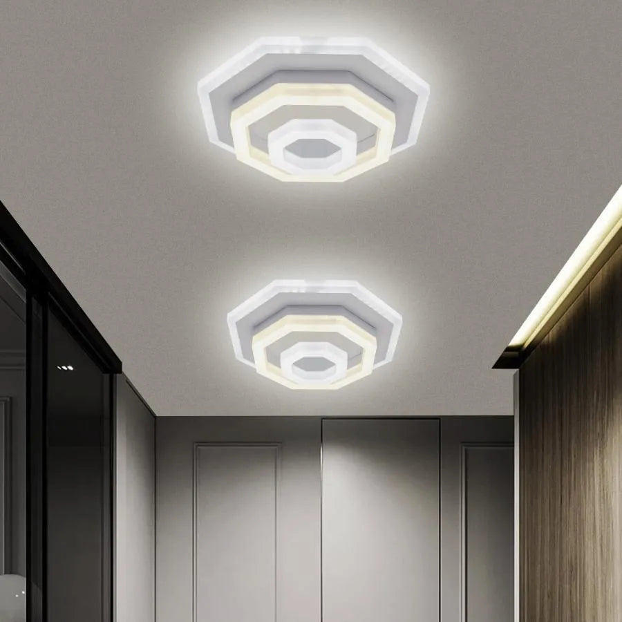 LED csillár ADELINE 24W, átmérő 20cm, hideg/meleg/semleges fény, fehér