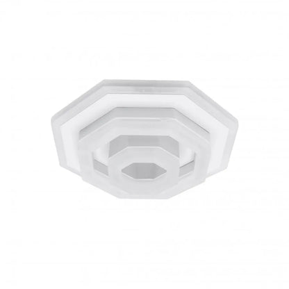 LED csillár ADELINE 24W, átmérő 20cm, hideg/meleg/semleges fény, fehér