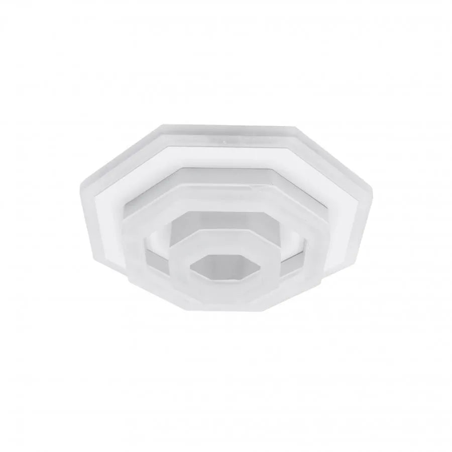 LED csillár ADELINE 24W, átmérő 20cm, hideg/meleg/semleges fény, fehér