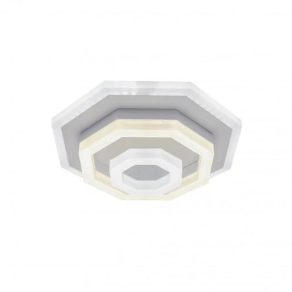 LED csillár ADELINE 24W, átmérő 20cm, hideg/meleg/semleges fény, fehér