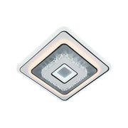 LED kristálycsillár ARABELA 40W, hideg/meleg/semleges fény, fehér LED csillárok alapértelmezett cím Alessandro Design