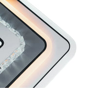 LED kristálycsillár ARABELA 40W, hideg/meleg/semleges fény, fehér LED csillárok alapértelmezett cím Alessandro Design