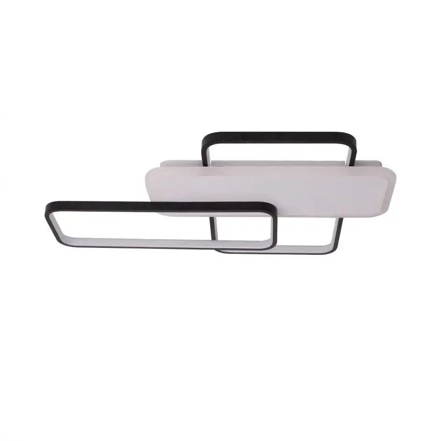 LED csillár távirányítóval CAROLINA 76W, 3 elem, hideg/meleg/semleges fény, szabályozható, fekete LED csillár Alapértelmezett cím Alessandro Design
