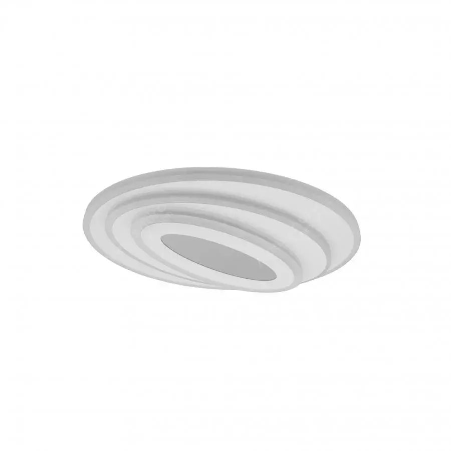 LED csillár NEXA 3D 36W, ovális, hideg/meleg/semleges fény, fehér