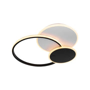 LED csillár távirányítóval KILLIAN 46W, 3 kör, hideg/meleg/semleges fény, szabályozható, fekete LED csillárok távirányítóval Alapértelmezett cím Alessandro Design