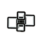 LED csillár távirányítóval és kristály BLAKELY RGB 154W, 4 négyzet, hideg/meleg/semleges fény, szabályozható, fekete kristály LED csillárok Alapértelmezett cím Alessandro Design