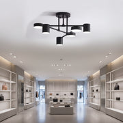 LED csillár GALIOS 26W, 6 elem, hideg/meleg/semleges fény, fekete alkalmazott LED csillárok Alapértelmezett cím Alessandro Design
