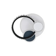 Kristály LED-csillár GELLA 48W, Kerek, Hideg/Meleg/Semleges fény, Fehér Fekete LED-csillár Alapértelmezett cím Alessandro Design