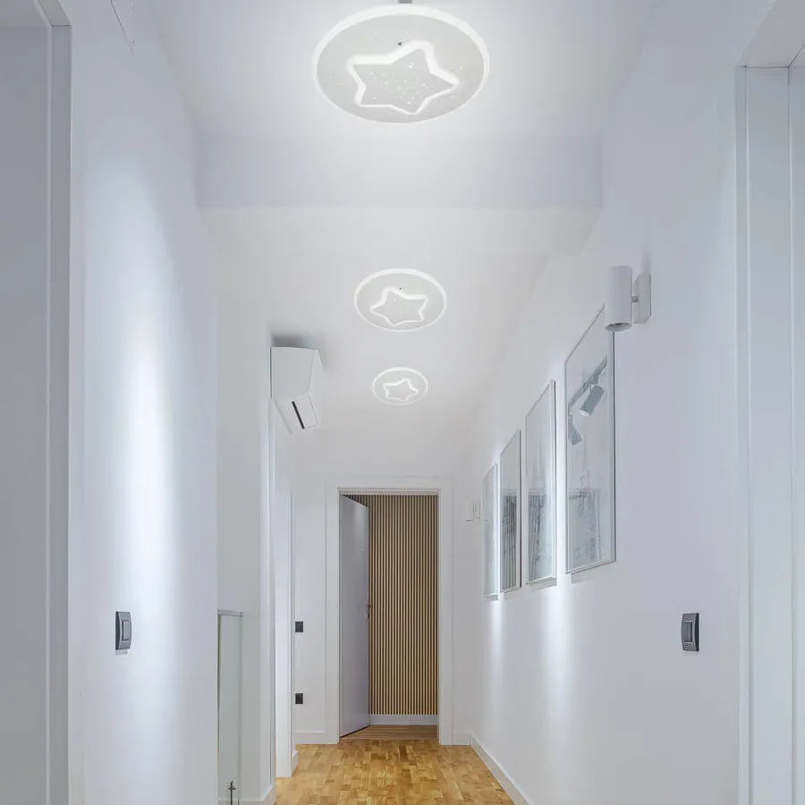 LED csillár HEATH STEA, 35 W, átmérő 20 cm, semleges fény, fehér, alkalmazott LED csillárok alapértelmezett cím Alessandro Design