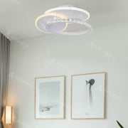 LED mennyezeti lámpa kristály HOLLANCE 24W, 3 elemes, hideg/meleg/semleges fény, fehér