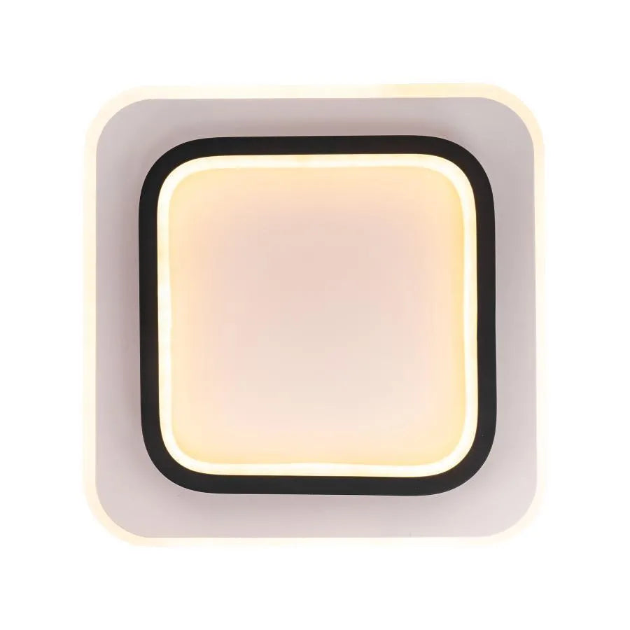 KHAI 20W LED mennyezeti lámpa, hideg/meleg/semleges fény, fekete fehér