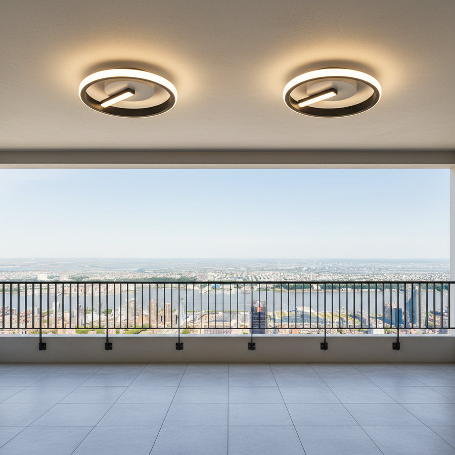 LED csillár VICTORIA 19W, kerek, hideg/meleg/semleges fény, fekete, fehér Alkalmazott LED csillárok Alapértelmezett cím Alessandro Design