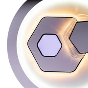 LED-csillár KATHLEEN RGB 16W, meleg/semleges fény, fehér, alkalmazott LED-csillárok alapértelmezett cím Alessandro Design