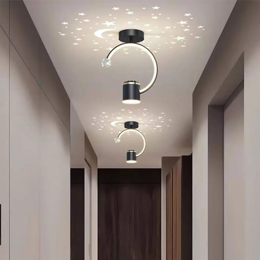 LED csillár KENYA 34W, hideg/meleg/semleges fény, fekete LED csillár Alapértelmezett cím Alessandro Design