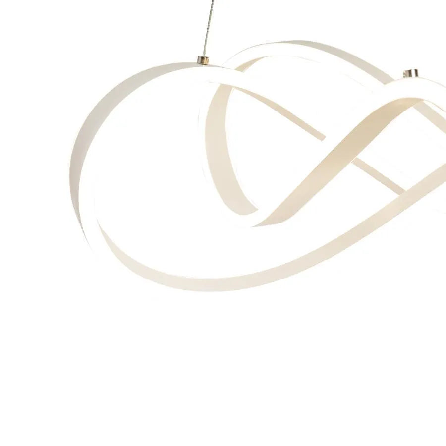Függesztett LED-es csillár távirányítóval INFINITY HALO 69W, hideg/meleg/semleges fény, szabályozható, fehér, állítható magasságú LED-csillárok távirányítóval Alapértelmezett cím Alessandro Design