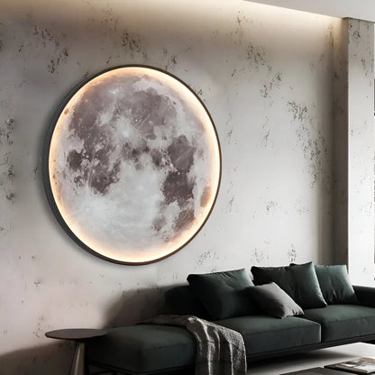 Hold dekoratív LED fali lámpa 54W átmérő 80cm meleg semleges hideg fény 3000/4000/6000K LED csillárok távirányítóval Alapértelmezett cím Alessandro Design