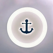 LED csillár NAVY 68W, átmérő 49cm, hideg/meleg/semleges fény, fehér gyerekcsillárok alapbeállítás Alessandro Design