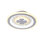 CLOVER LED RGB PINK 24W csillár, hideg/meleg/semleges fény, fehér Alapértelmezett cím Alessandro Design