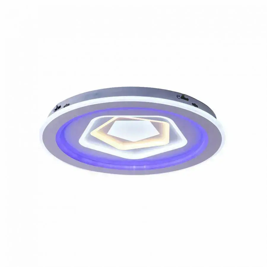 LED csillár távirányítóval MEIRA RGB, 180W, hideg/meleg/semleges fény, szabályozható, fehér LED-es csillárok távirányítóval Alapértelmezett cím Alessandro Design