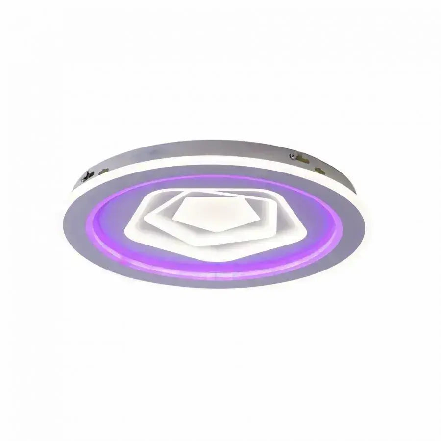 LED csillár távirányítóval MEIRA RGB, 180W, hideg/meleg/semleges fény, szabályozható, fehér LED-es csillárok távirányítóval Alapértelmezett cím Alessandro Design