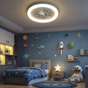 LED csillár ROCKET 49W, Átmérő 49cm, Hideg/Meleg/Semleges fény, Fehér Kék Gyermekcsillárok Alapértelmezett cím Alessandro Design